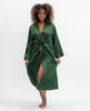 Emerald Green Long Dressing Gown