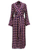 Southbank Geo Print Long Dressing Gown