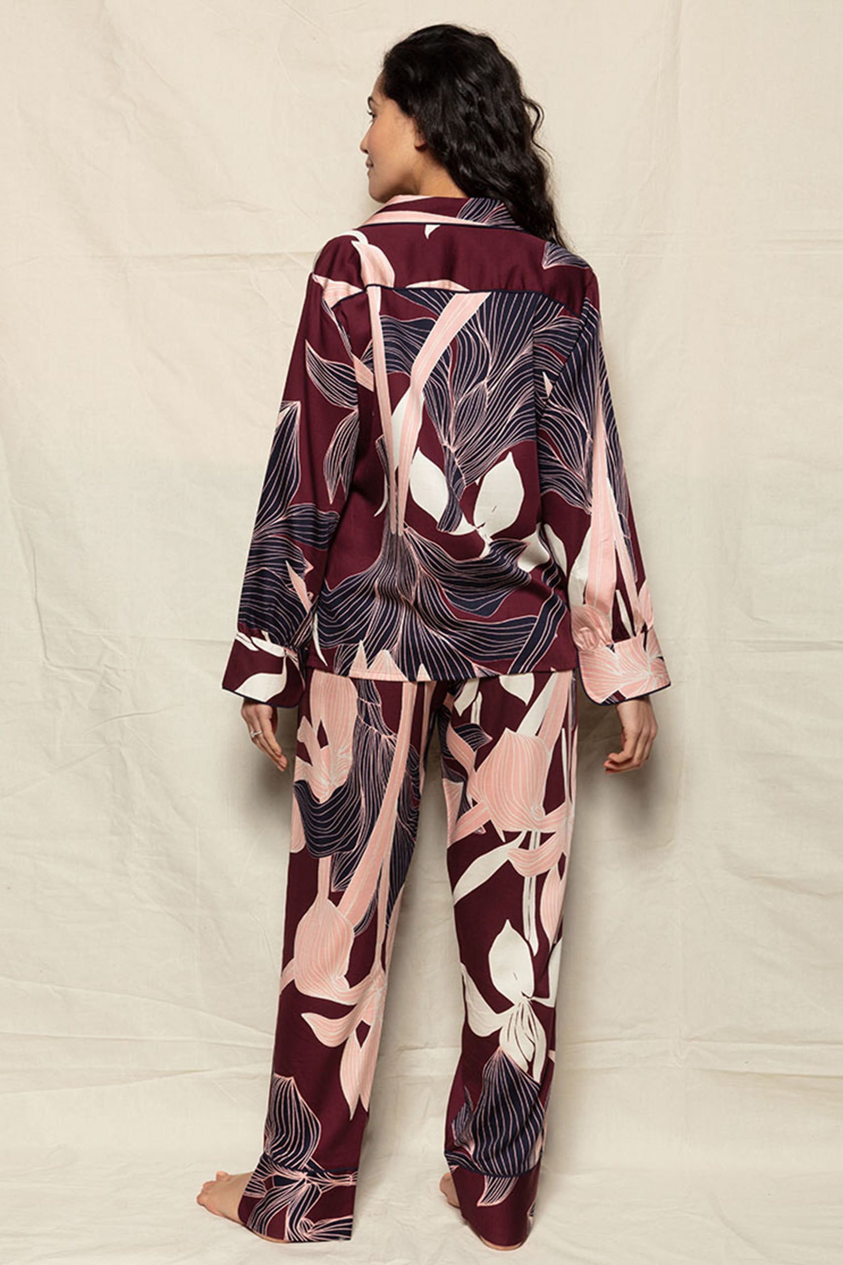 Piccadilly Floral Print Pyjama Set - Fable and Eve