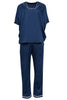 navy pyjama set