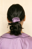 lilac scrunchie