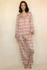 geometric print pyjama set