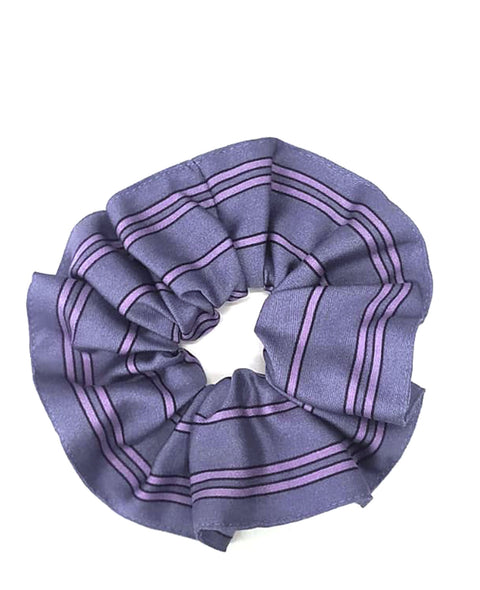 highgate printed stripe scrunchie